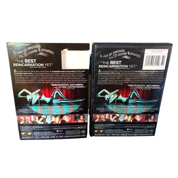 FX American Horror Story Freak Show We Are All Freaks Complete 4th Season - Picture 5 of 5